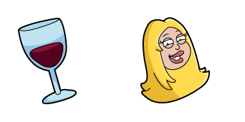 American Dad Francine Smith & Ultra Fresh Cursor Pack