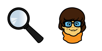 Scooby Doo Velma Dinkley & Magnifying Glass Cursor Pack