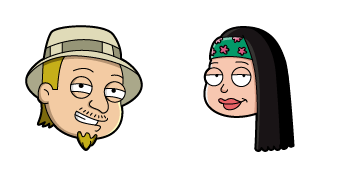 American Dad Jeff Fischer & Hayley Smith Cursor Pack