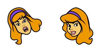 Scooby Doo Daphne Blake cute cursor