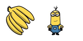 Minions Kevin & Bananas Cursor Pack