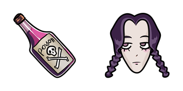 The Addams Family Wednesday & Poison Cursor Pack