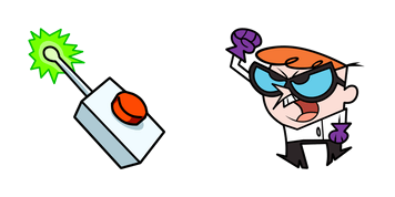 Dexter’s Lab Dexter & Remote Cursor Pack