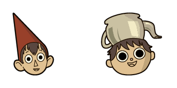 Over The Garden Wall Wirt & Greg Cursor Pack