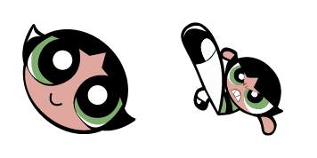 The Powerpuff Girls Buttercup Cursor Pack