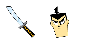 Samurai Jack & Katana Cursor Pack