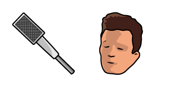 Rickroll & Mic Meme Cursor Pack