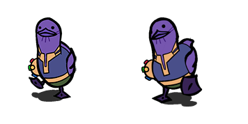 Walking Duck Thanos Meme Cursor Pack