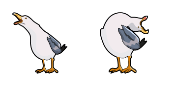 Inhaling Seagull Meme Cursor Pack