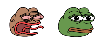 Angry Pepe the Frog Cursor Pack