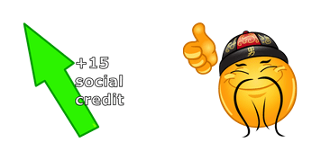 +15 Social Credit Meme Animated cute cursor