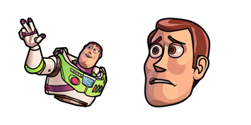 Buzz & Woody X, X Everywhere Meme Cursor Pack