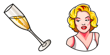 Marilyn Monroe Cursor Pack