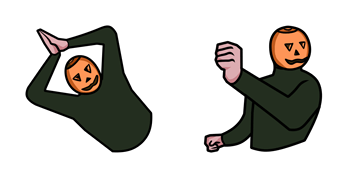 The Pumpkin Dance Meme Cursor Pack