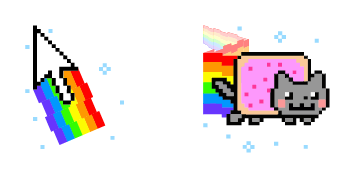 Nyan Cat Meme Cursor Pack