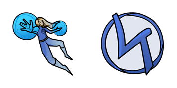 Invisible Woman & Logo