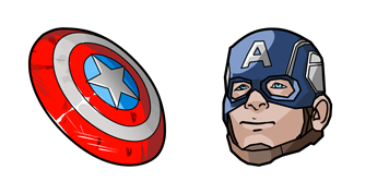 Captain America & Shield Cursor Pack