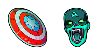 What If…? Captain America Zombie & Shield Cursor Pack