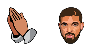 Drake & 6 God Prayer Hands Cursor Pack