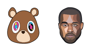 حزمة كروس Kanye West & Dropout Bear