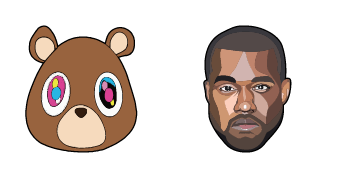 Kanye West & Dropout Bear