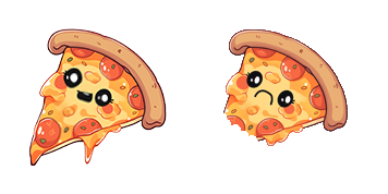 Cute Slice of Pizza Cursor Pack