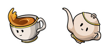 Cute Cup & Teapot Cursor Pack