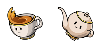 Cute Cup & Teapot
