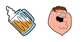 Family Guy Peter Griffin & Draught Beer Cursor Pack