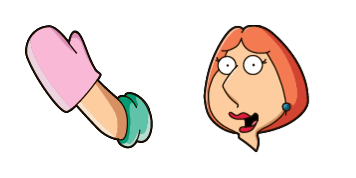 Paquete de Cursores Family Guy Lois Griffin & Oven Glove