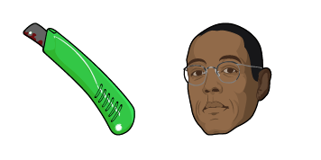 Breaking Bad Gustavo Fring & Knife Cursor Pack