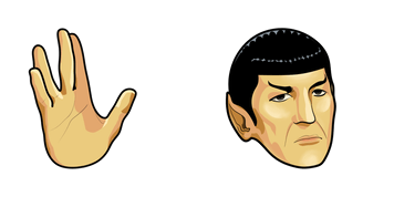 Star Trek Spock cute cursor