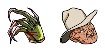 A Nightmare on Elm Street Freddy Krueger & Glove Cursor Pack