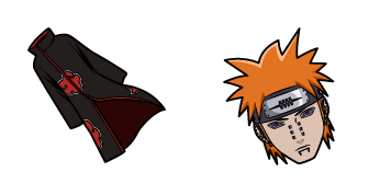 Pack de curseurs Naruto Pain & Akatsuki Cloak