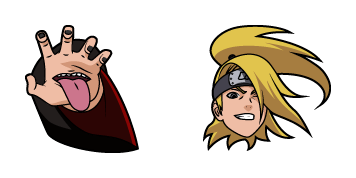 Naruto Deidara Cursor Pack