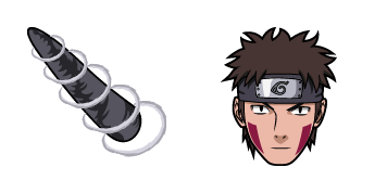 Naruto Kiba Inuzuka & Passing Fang Animated cute cursor