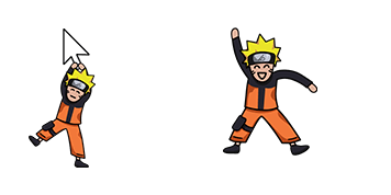 Pack de curseurs Naruto & Arrow