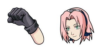 Naruto Sakura Haruno Cursor Pack