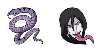 Naruto Orochimaru & Snake