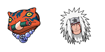 Naruto Jiraiya & Gama Cursor Pack