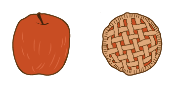 Fall Aesthetic Apple & Pie