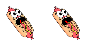 Funny Hot Dog Animated
