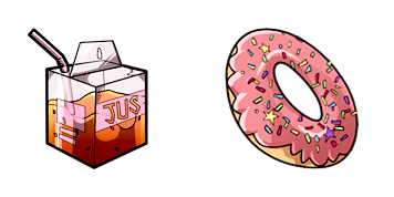 Juice & Donut Cursor Pack