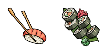 Sushi & Roll Cursor Pack