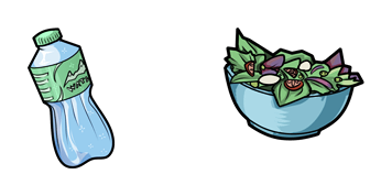 Water & Salad Cursor Pack