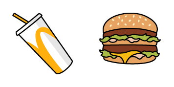 McDonald’s Cola & Burger Cursor Pack