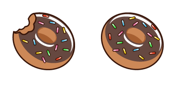 Brown Donut Animated