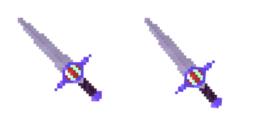 Adventure Time Night Sword Pixel Cursor Pack