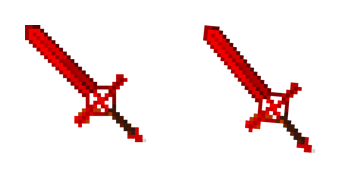 Pack de curseurs Adventure Time Demon Blood Sword Pixel