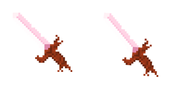 Adventure Time Root Sword Pixel Cursor Pack